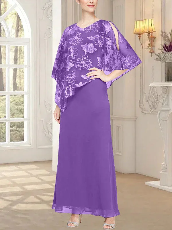 Long Glitter Mesh Dress with Novelty Asymmetric Overlay Bodice - Image 28