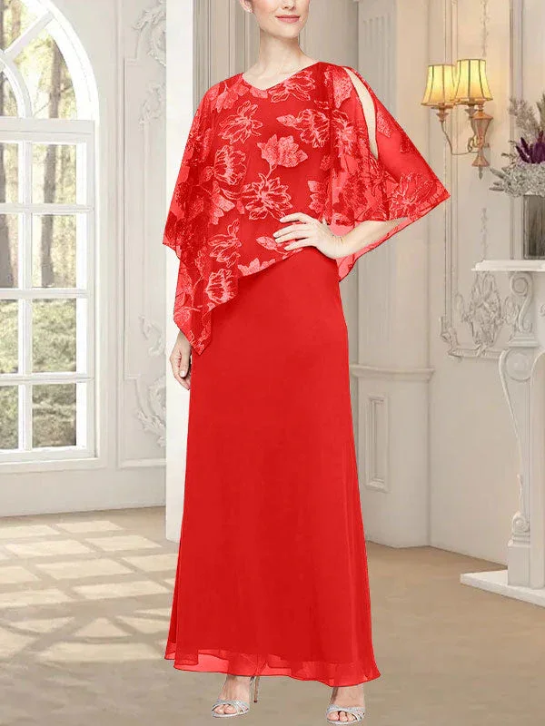 Long Glitter Mesh Dress with Novelty Asymmetric Overlay Bodice - Image 29