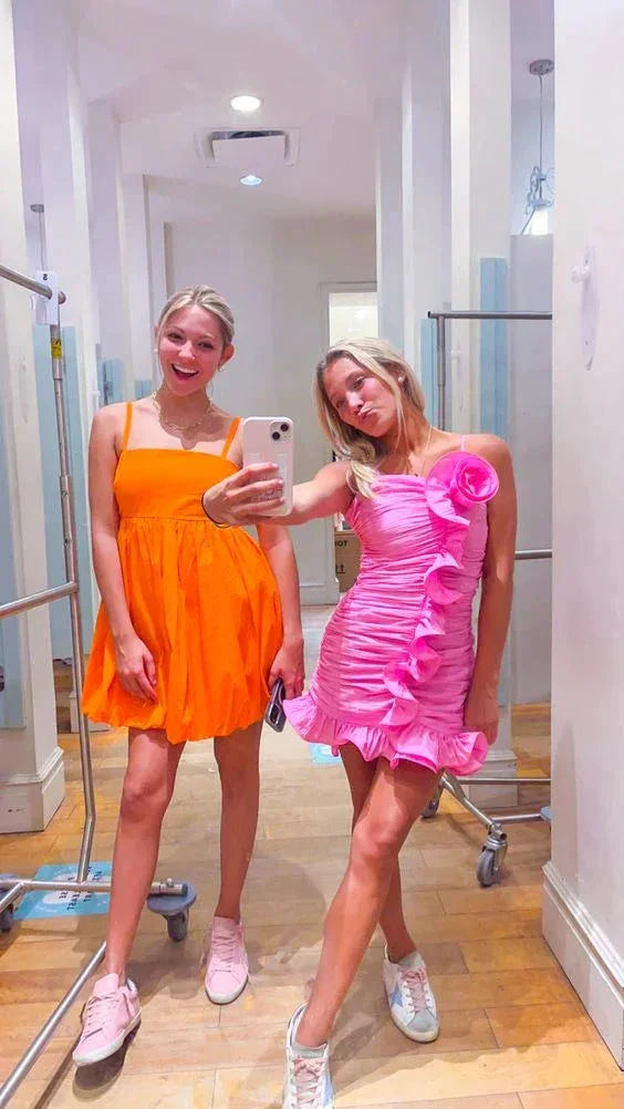 Lovely Short Homecoming Dress Party Dress Graduation Dress Y2051 - Image 2