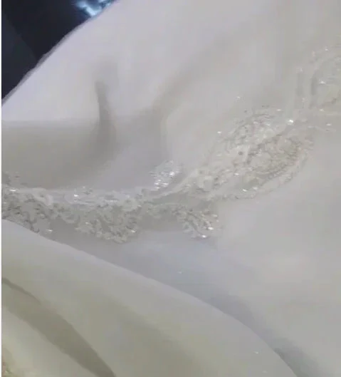 Gorgeous Crystals Mermaid Wedding Dress Off-the-Shoulder Appliques Bridal Wears - Image 5