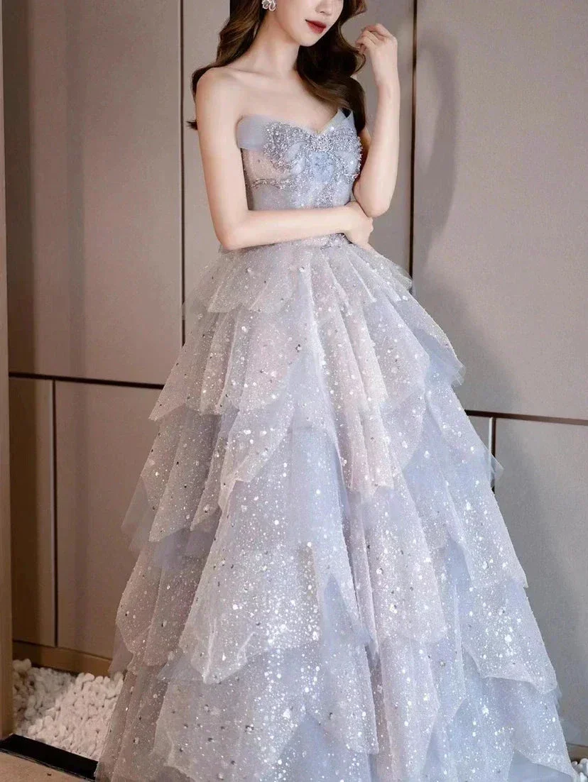 Luxurious Shiny Ball Gown,Sweet 16 Dress,Princess Dress,Y2403 - Image 2