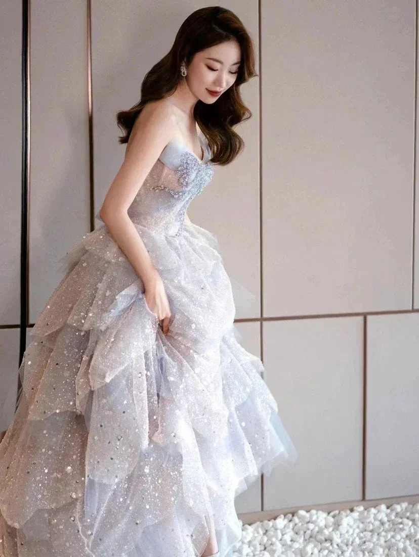 Luxurious Shiny Ball Gown,Sweet 16 Dress,Princess Dress,Y2403 - Image 3