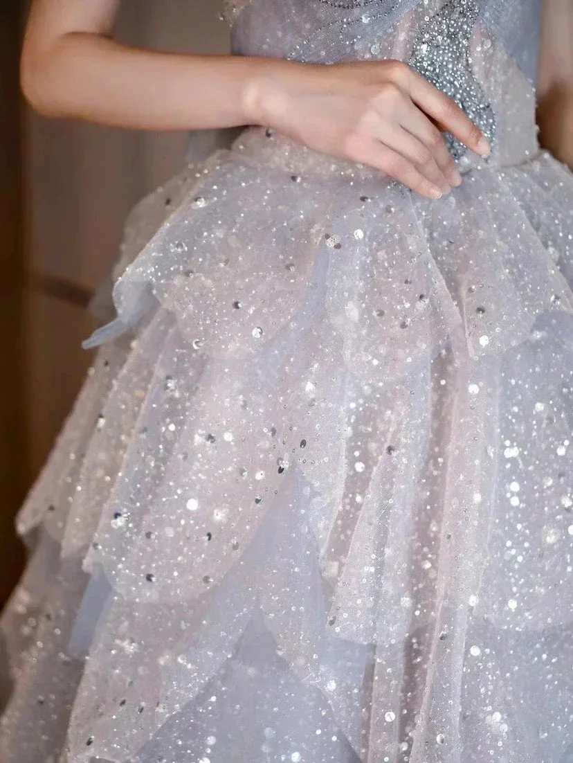 Luxurious Shiny Ball Gown,Sweet 16 Dress,Princess Dress,Y2403 - Image 7