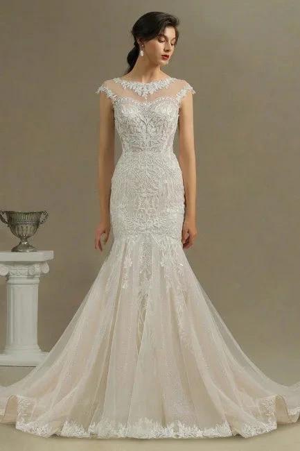 Luxury mermaid wedding dress | Wedding dresses lace - Image 2