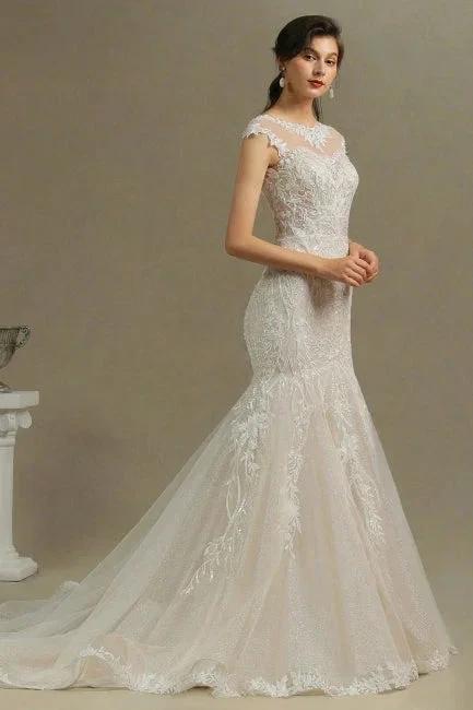 Luxury mermaid wedding dress | Wedding dresses lace - Image 4