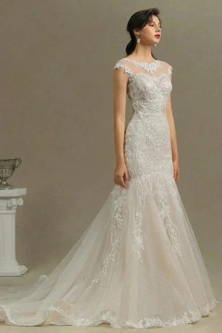 Luxury mermaid wedding dress | Wedding dresses lace - Image 7