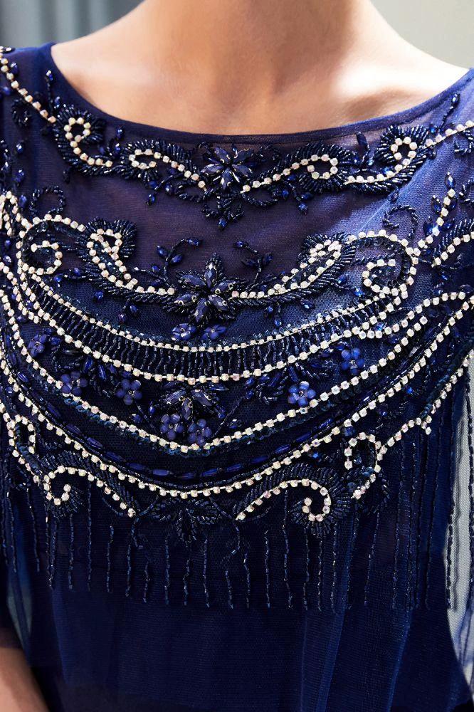 Mermaid Floor Length Crystal Beading Formal Dress - Image 11