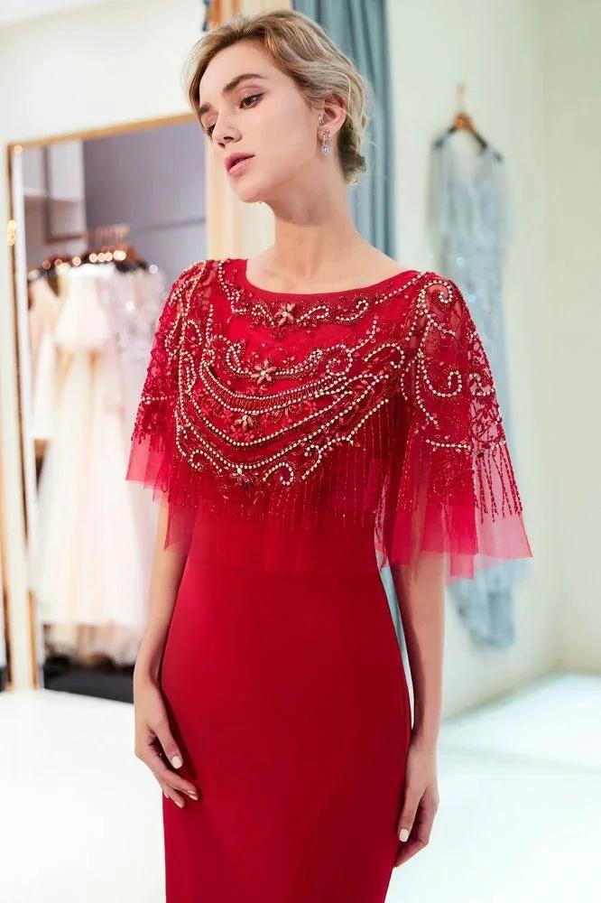 Mermaid Floor Length Crystal Beading Formal Dress - Image 13