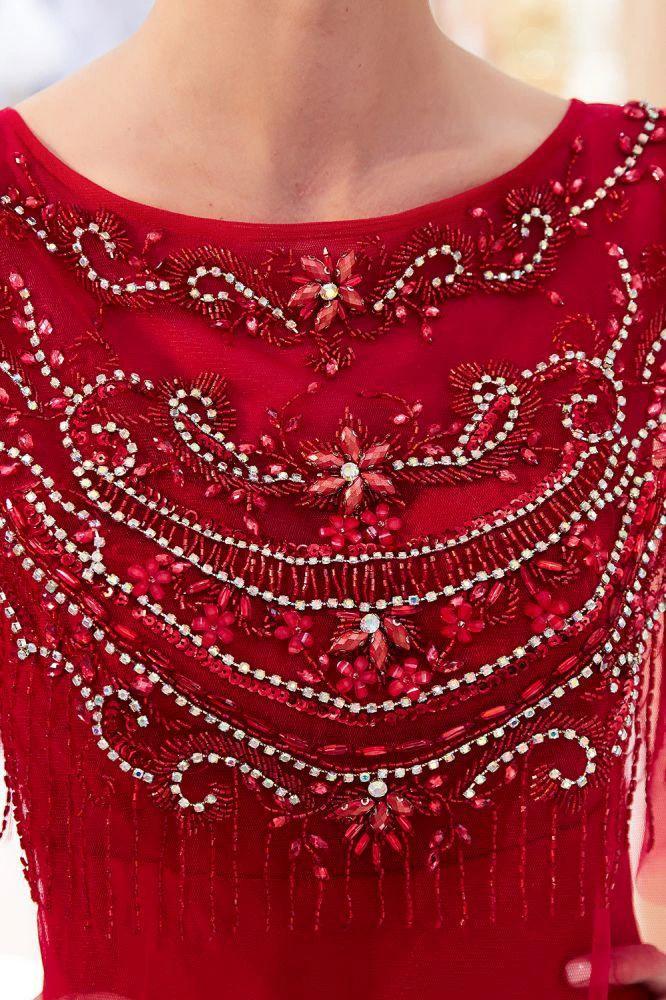 Mermaid Floor Length Crystal Beading Formal Dress - Image 16