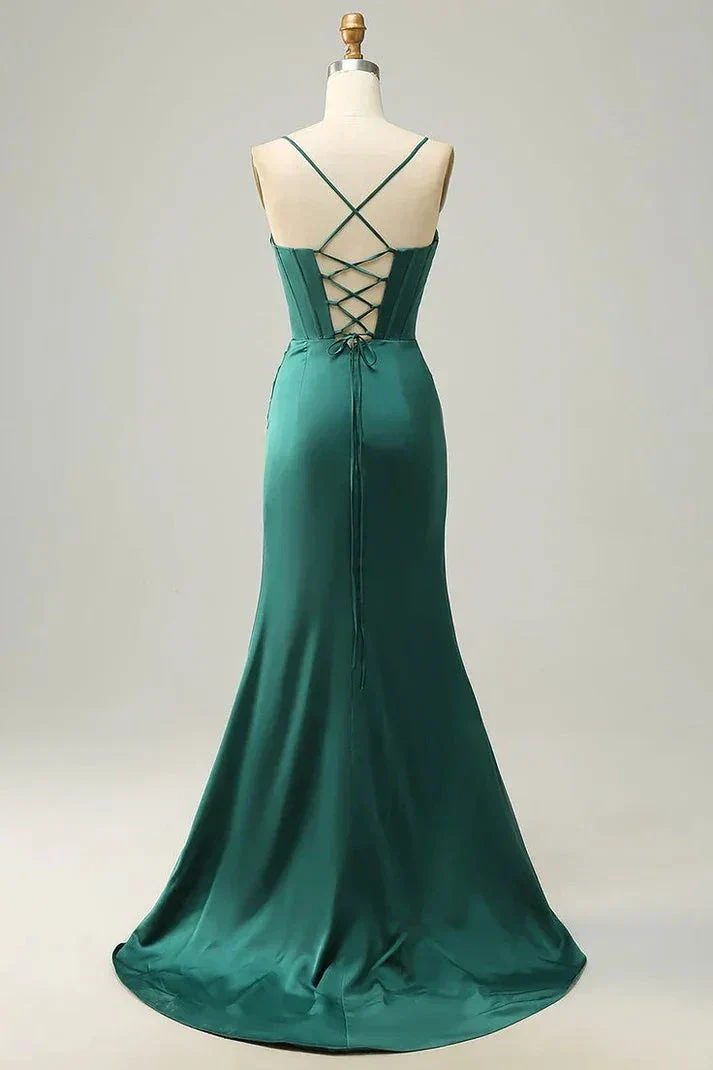 Mermaid Sweetheart Neck Lavender Long Prom Dress Formal Evening Dress Y2507 - Image 9