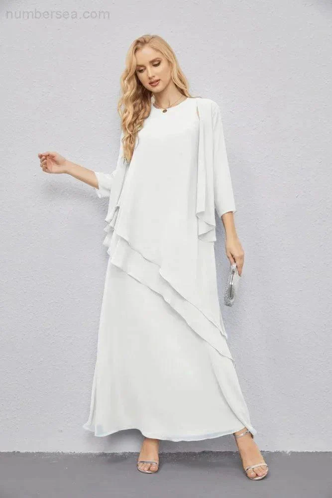 Mother of Bride Dresses with Open Front Lightweight Cardigan Formal Prom Gown  28081 - Image 104