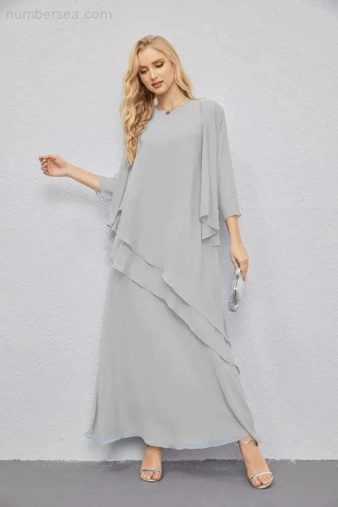 Mother of Bride Dresses with Open Front Lightweight Cardigan Formal Prom Gown  28081 - Image 108