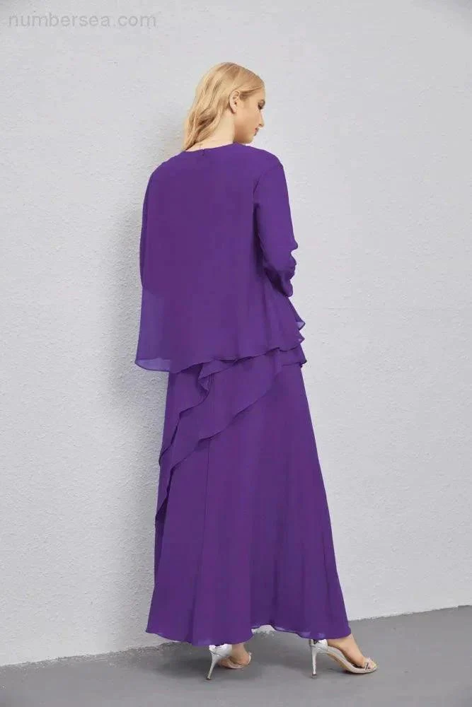Mother of Bride Dresses with Open Front Lightweight Cardigan Formal Prom Gown  28081 - Image 110