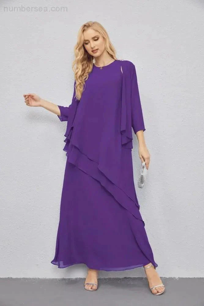 Mother of Bride Dresses with Open Front Lightweight Cardigan Formal Prom Gown  28081 - Image 112