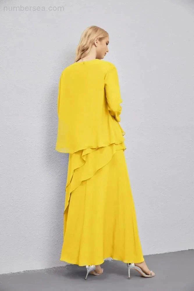 Mother of Bride Dresses with Open Front Lightweight Cardigan Formal Prom Gown  28081 - Image 130