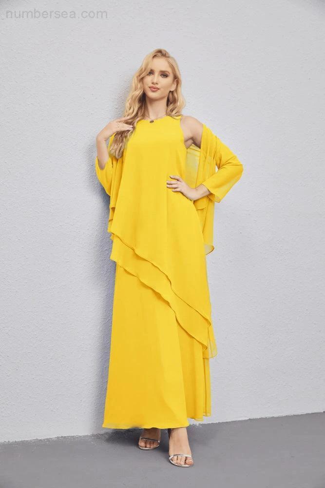 Mother of Bride Dresses with Open Front Lightweight Cardigan Formal Prom Gown  28081 - Image 131