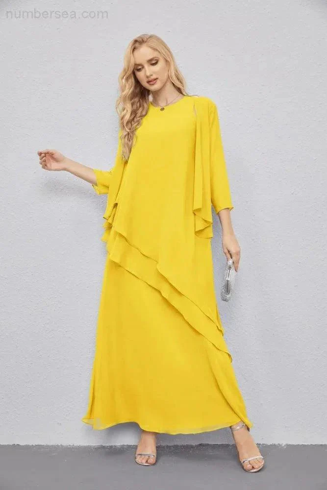 Mother of Bride Dresses with Open Front Lightweight Cardigan Formal Prom Gown  28081 - Image 132