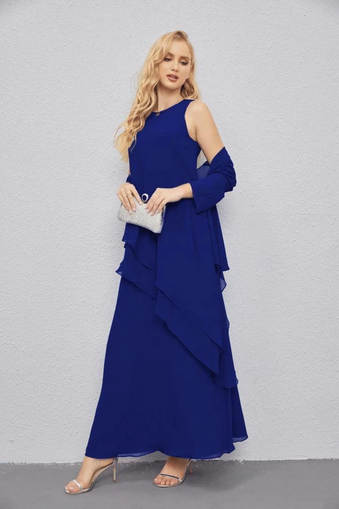 Mother of Bride Dresses with Open Front Lightweight Cardigan Formal Prom Gown  28081 - Image 145