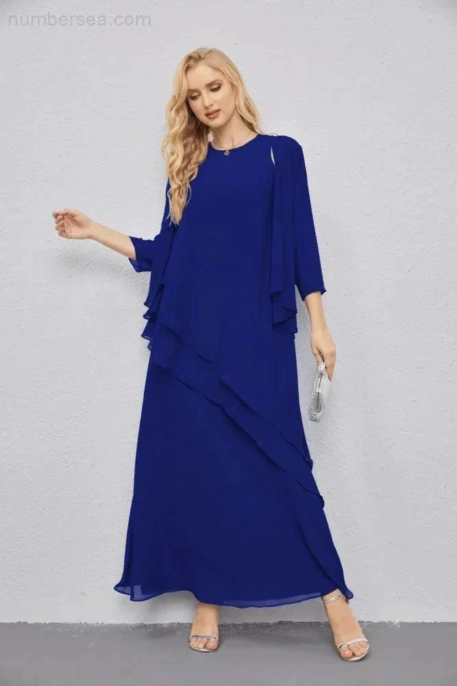 Mother of Bride Dresses with Open Front Lightweight Cardigan Formal Prom Gown  28081 - Image 148