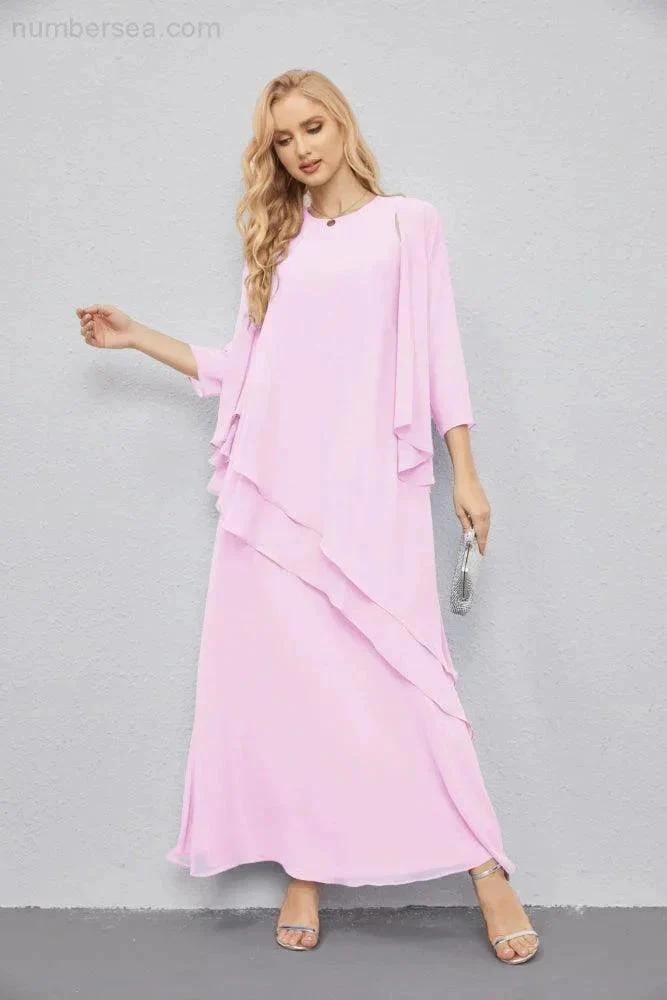 Mother of Bride Dresses with Open Front Lightweight Cardigan Formal Prom Gown  28081 - Image 156