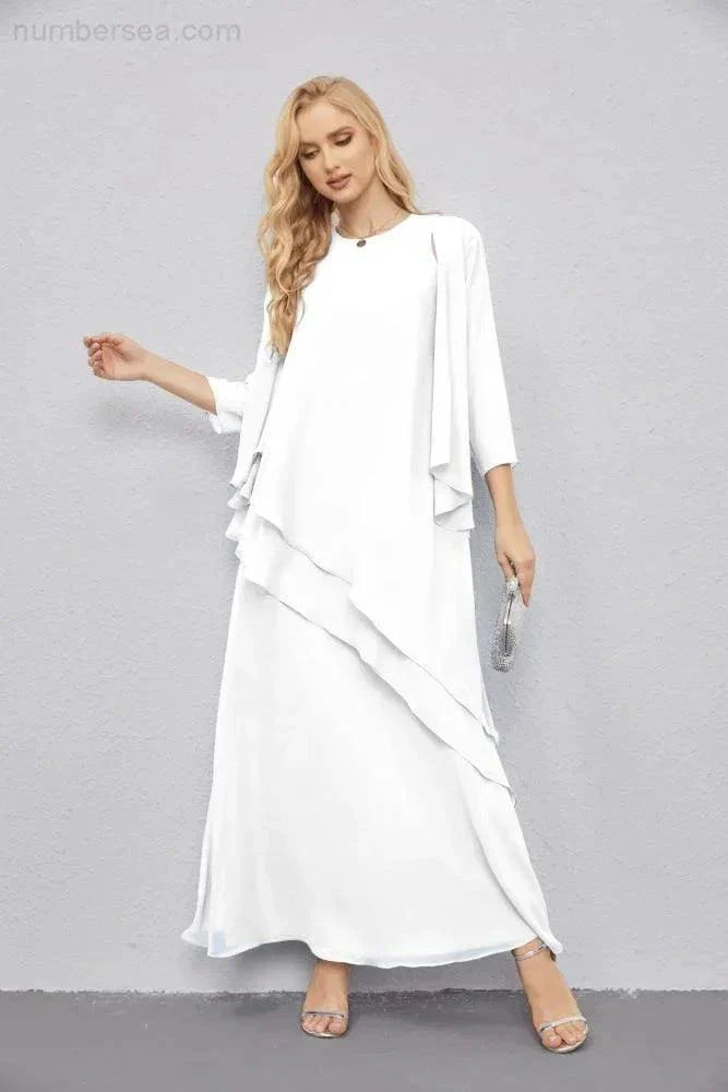 Mother of Bride Dresses with Open Front Lightweight Cardigan Formal Prom Gown  28081 - Image 168