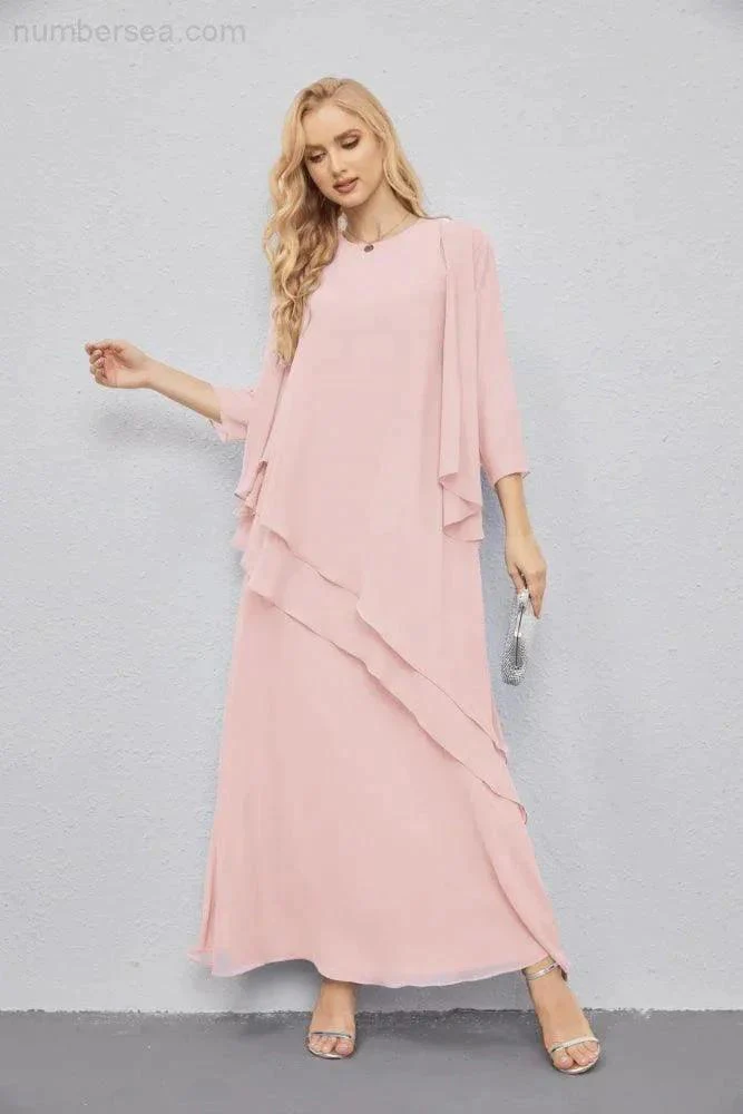 Mother of Bride Dresses with Open Front Lightweight Cardigan Formal Prom Gown  28081 - Image 36