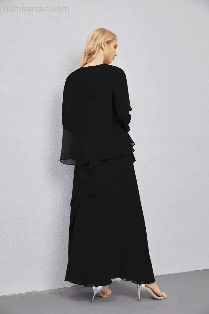 Mother of Bride Dresses with Open Front Lightweight Cardigan Formal Prom Gown  28081 - Image 58