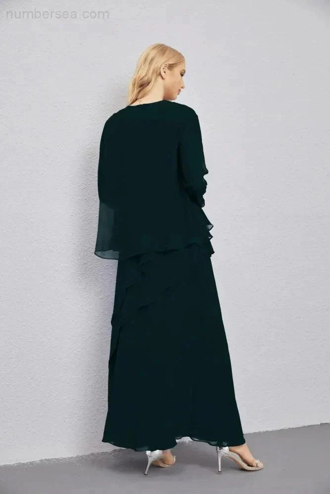 Mother of Bride Dresses with Open Front Lightweight Cardigan Formal Prom Gown  28081 - Image 66
