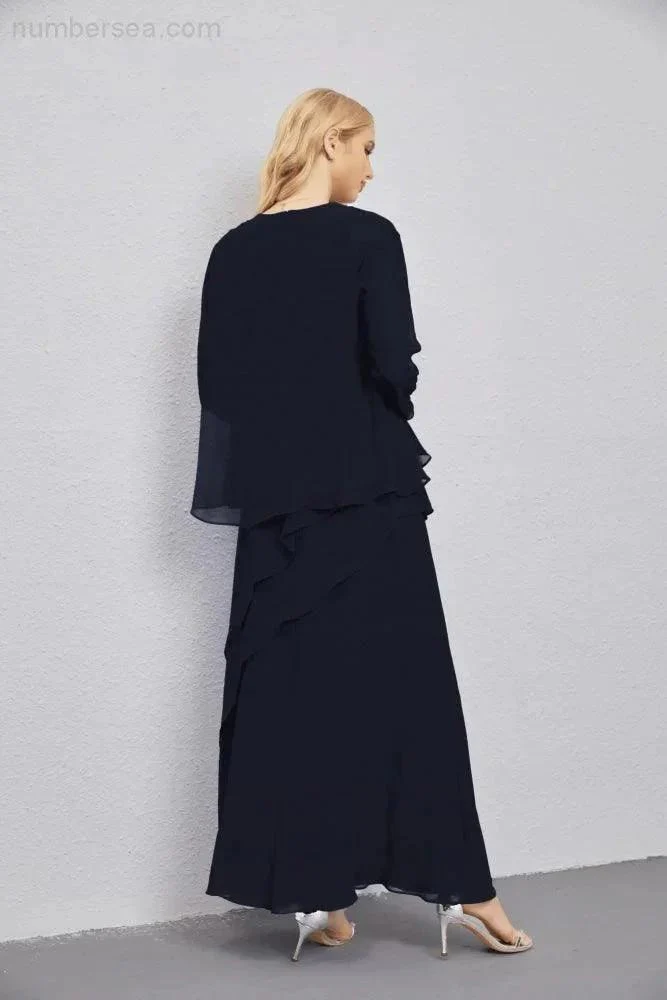 Mother of Bride Dresses with Open Front Lightweight Cardigan Formal Prom Gown  28081 - Image 70