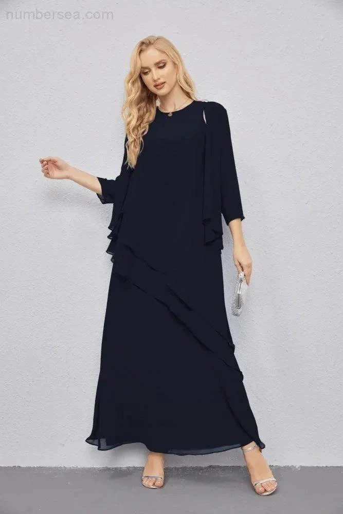 Mother of Bride Dresses with Open Front Lightweight Cardigan Formal Prom Gown  28081 - Image 72