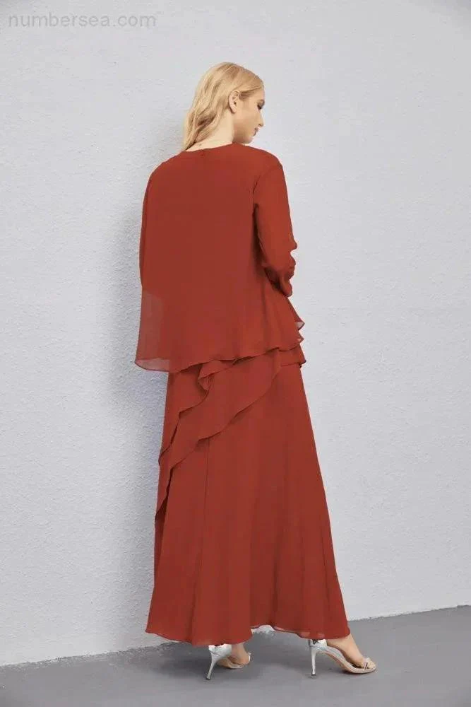 Mother of Bride Dresses with Open Front Lightweight Cardigan Formal Prom Gown  28081 - Image 74
