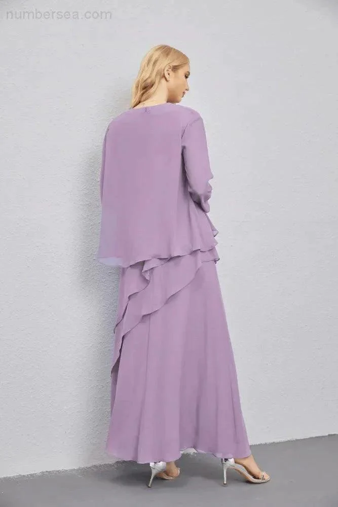 Mother of Bride Dresses with Open Front Lightweight Cardigan Formal Prom Gown  28081 - Image 82