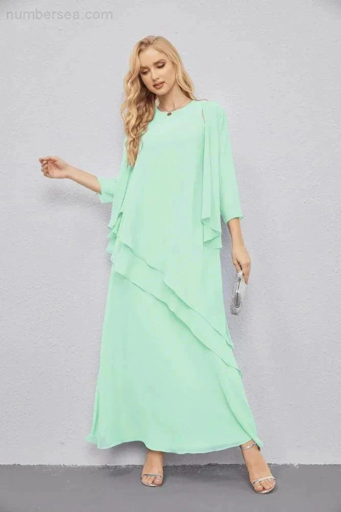 Mother of Bride Dresses with Open Front Lightweight Cardigan Formal Prom Gown  28081 - Image 88