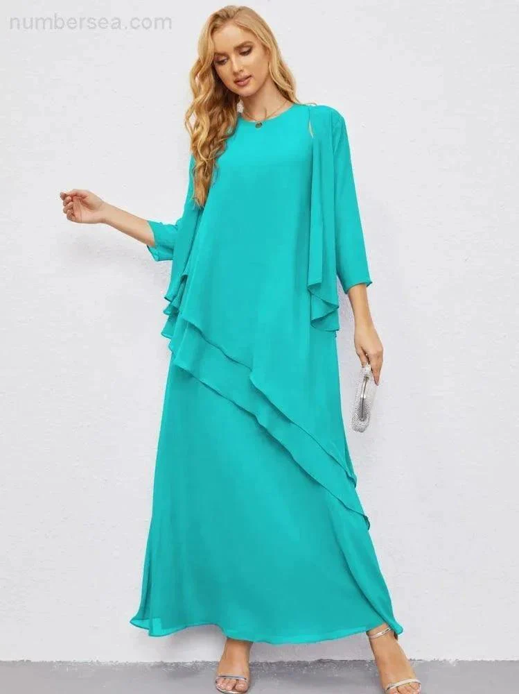 Mother of Bride Dresses with Open Front Lightweight Cardigan Formal Prom Gown  28081 - Image 92