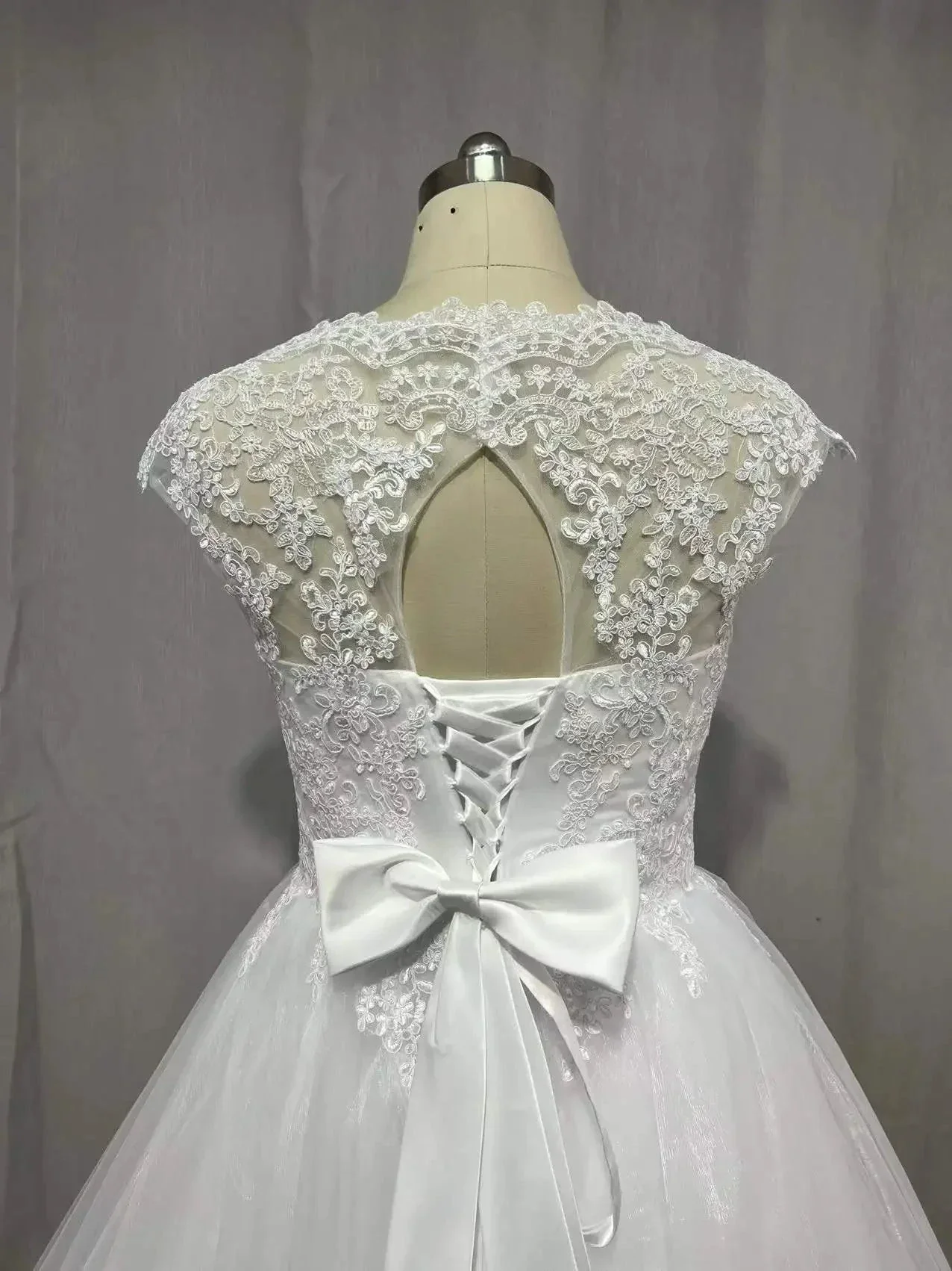 MYYBLE Real Photo Backless Cap Sleeves Bohemian Modern Wedding Dresses 2022 Plus Size Custom Made Vestido De Noiva Wedding Dress - Image 6