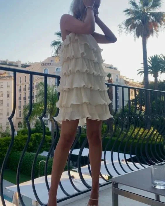 New Arrival Multi-layered Homecoming Dress Party Dress Y2796 - Image 2