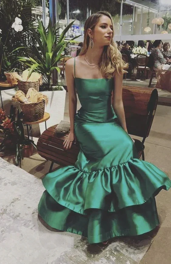 New arrive green prom dress Evening Gown Long Prom Dresses Y5455 - Image 2