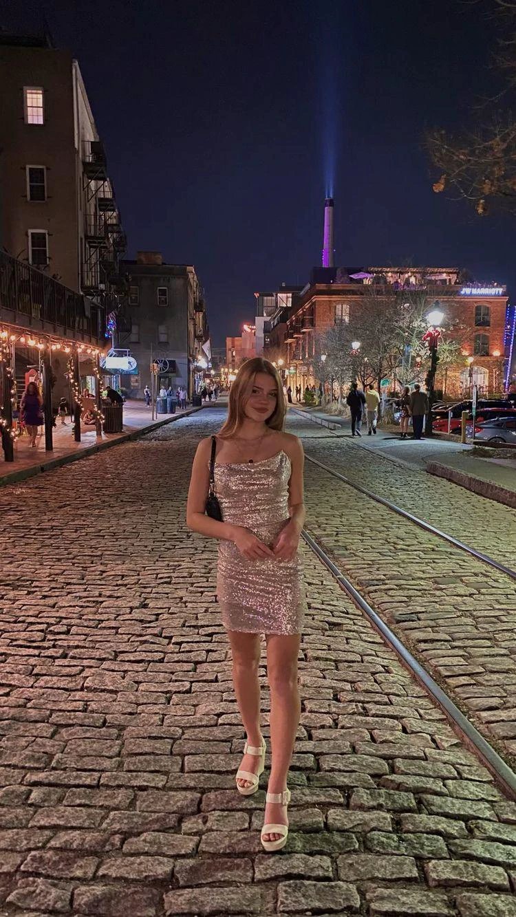 New Years Eve Outfit Dress Spaghetti Straps Sequins Party Dress Tight Homecoming Dress Y479 - Image 2