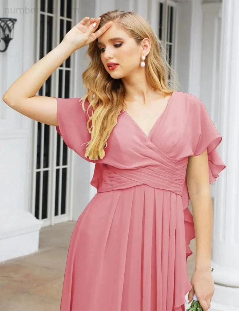 Numbersea Bridesmaid Dresses Backless Formal Prom Gowns for Evening Party Mother of The Bride Dress 28040 - Image 33