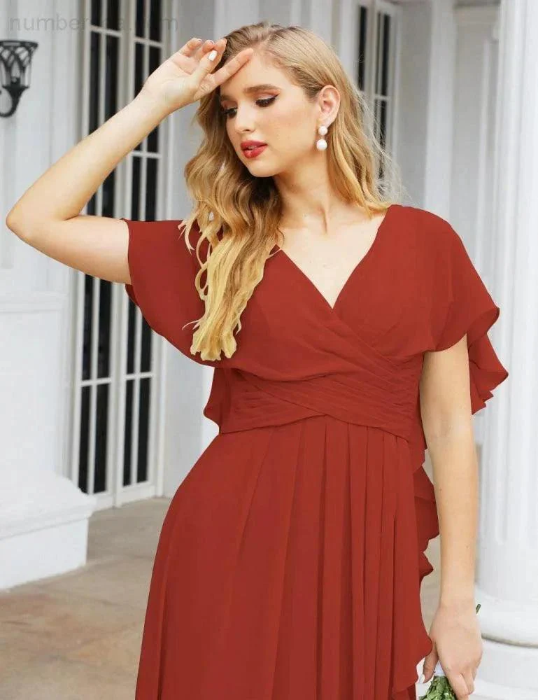 Numbersea Bridesmaid Dresses Backless Formal Prom Gowns for Evening Party Mother of The Bride Dress 28040 - Image 57