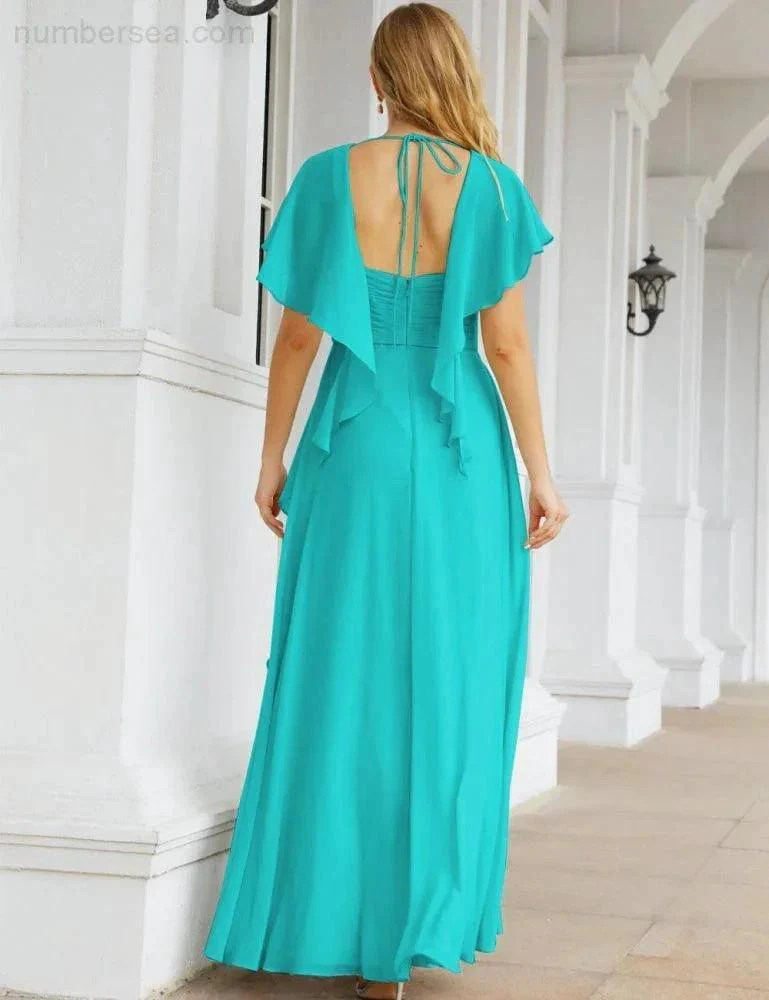 Numbersea Bridesmaid Dresses Backless Formal Prom Gowns for Evening Party Mother of The Bride Dress 28040 - Image 68
