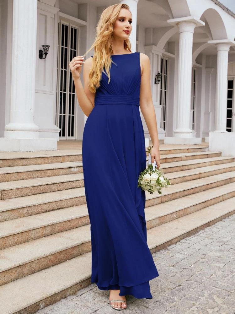 Numbersea Bridesmaid Dresses for Wedding Ruffles Long Formal Prom Gowns 28039 - Image 109