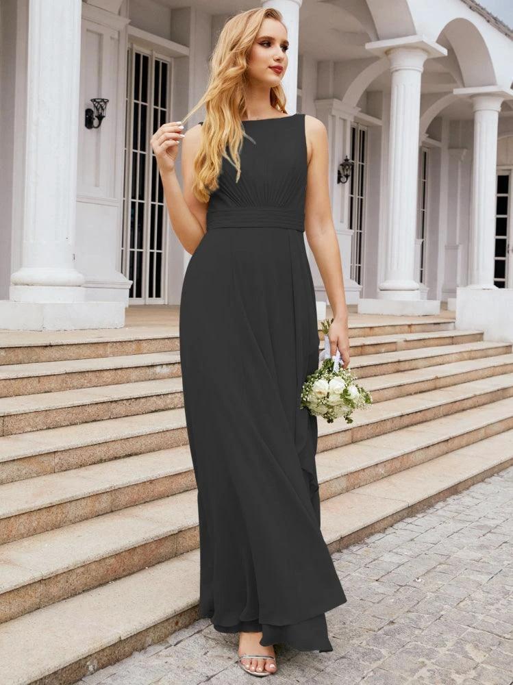 Numbersea Bridesmaid Dresses for Wedding Ruffles Long Formal Prom Gowns 28039 - Image 43