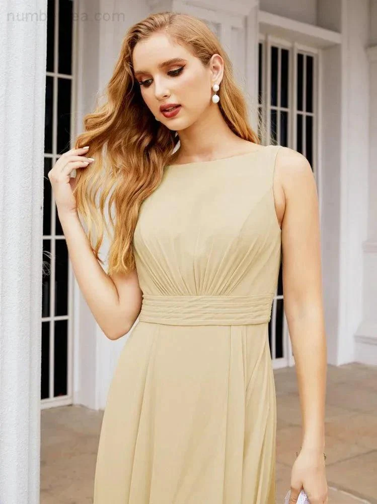 Numbersea Bridesmaid Dresses for Wedding Ruffles Long Formal Prom Gowns 28039 - Image 48