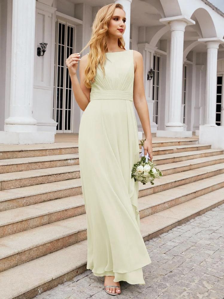 Numbersea Bridesmaid Dresses for Wedding Ruffles Long Formal Prom Gowns 28039 - Image 76