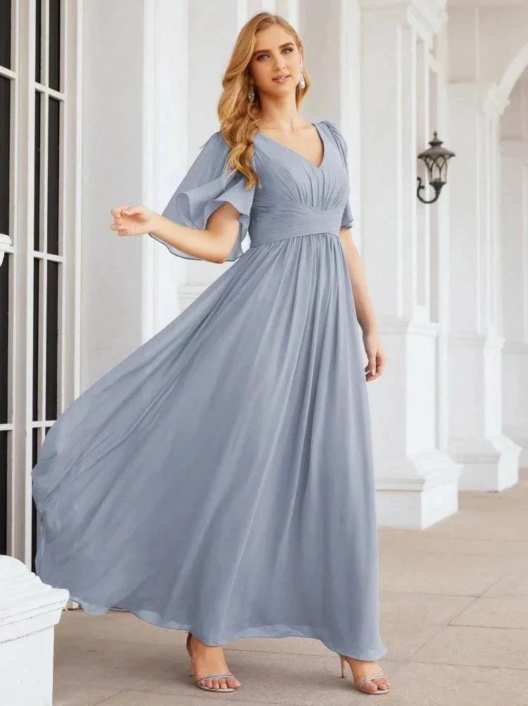 Numbersea Bridesmaid Dresses for Women Wedding Long Party Prom Dress  28068 - Image 10
