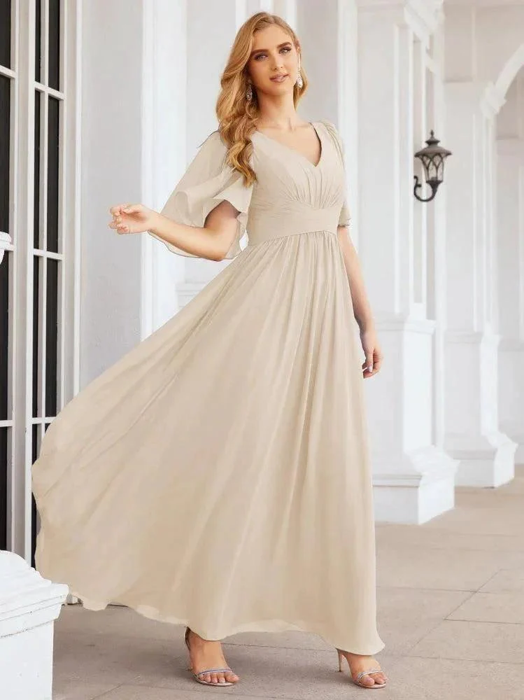 Numbersea Bridesmaid Dresses for Women Wedding Long Party Prom Dress  28068 - Image 103