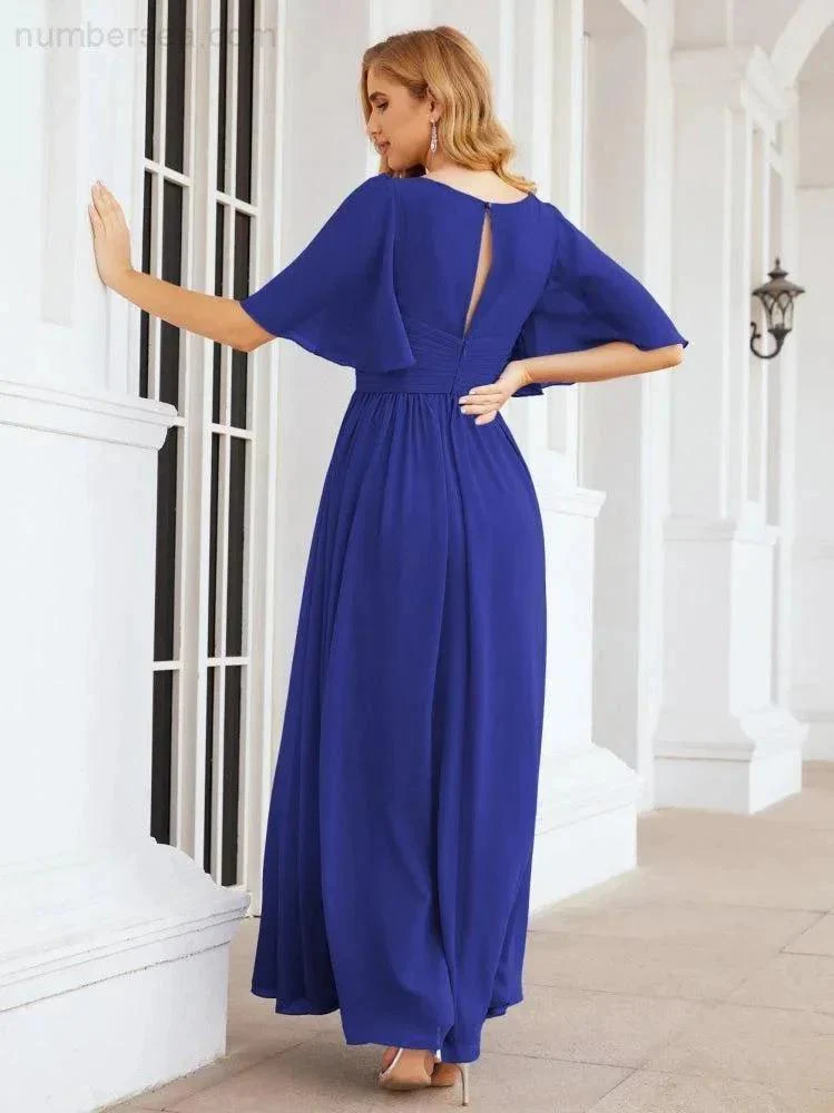 Numbersea Bridesmaid Dresses for Women Wedding Long Party Prom Dress  28068 - Image 110