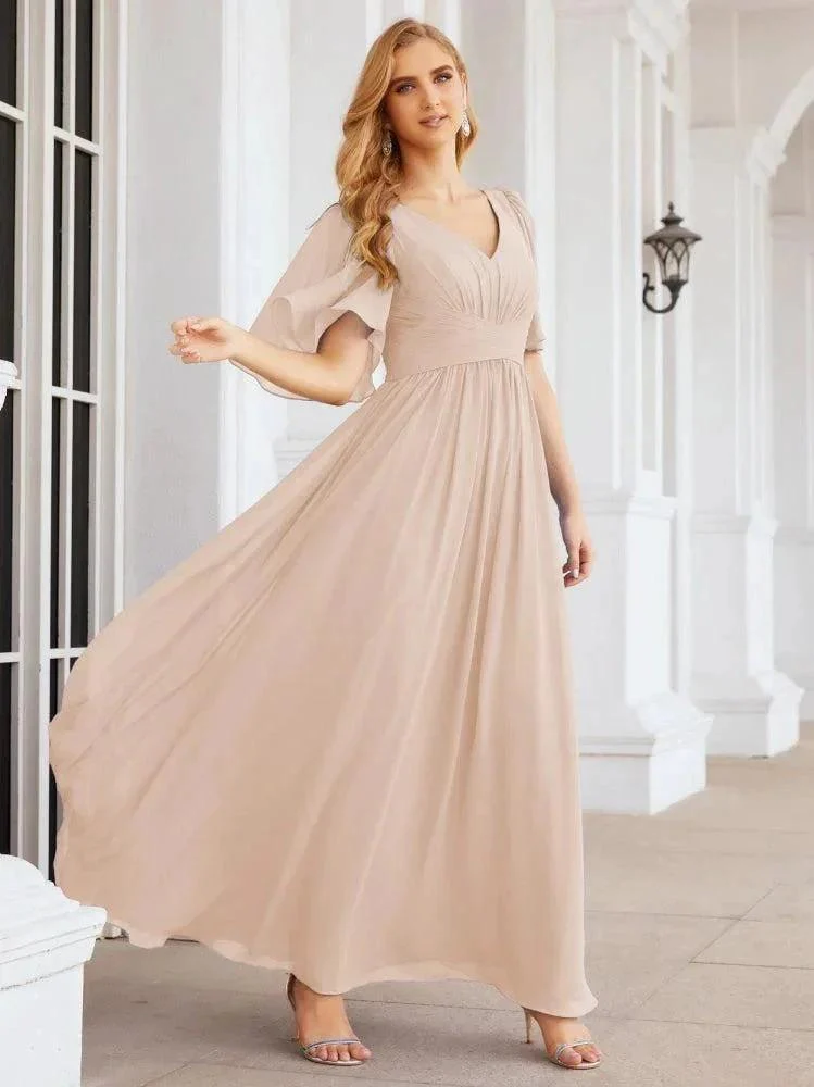 Numbersea Bridesmaid Dresses for Women Wedding Long Party Prom Dress  28068 - Image 22