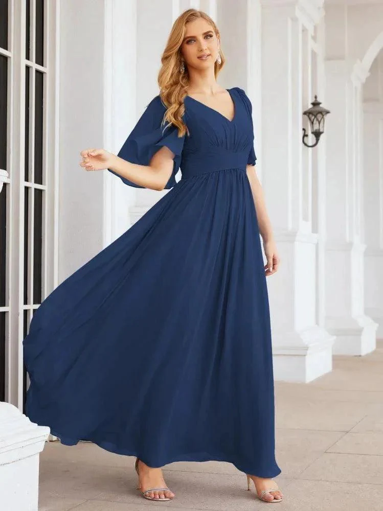 Numbersea Bridesmaid Dresses for Women Wedding Long Party Prom Dress  28068 - Image 37